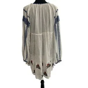 Free People | Dresses | Free People Wild Horses Embroidered Tassel Tie Mini Dress M Ivory Boho Chic | Poshmark Free People | Dresses | Free People Wild Horses Embroidered Tassel Tie Mini Dress M Ivory Boho Chic | Poshmark